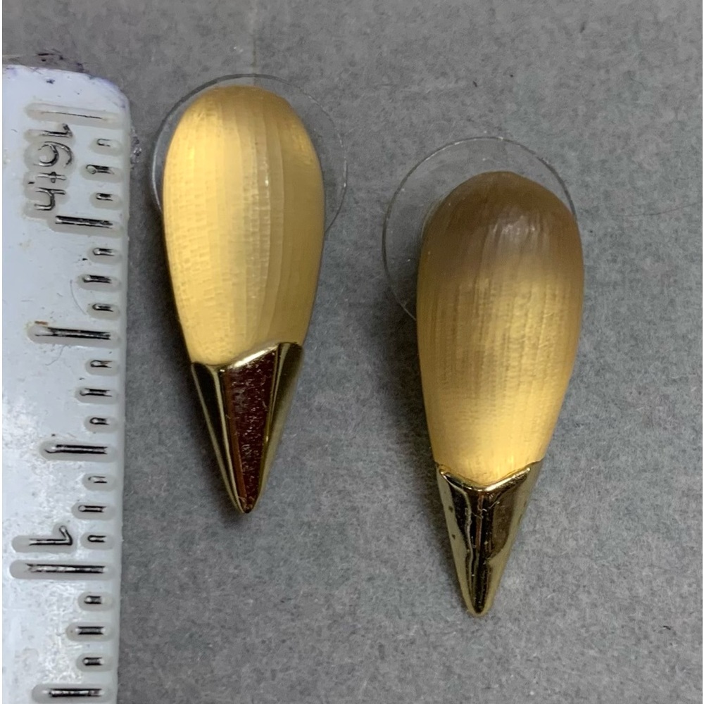 Alexis Bittar Capped Lucite post earrings